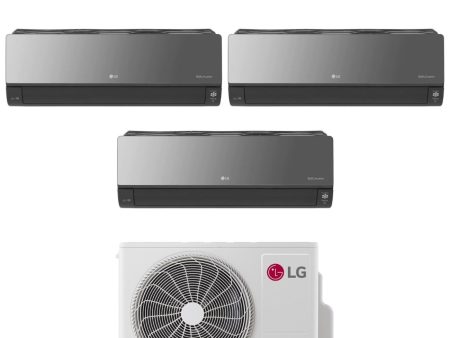 Climatizzatore Condizionatore LG Trial Split Inverter serie ARTCOOL UV NANO MIRROR 9+9+12 con MU3R21 R-32 Wi-Fi Integrato 9000+9000+12000 Online Sale