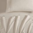 Vintage Washed 100% Cotton Sheet Set with 2 Pillowcases - Natural - King Size Sale