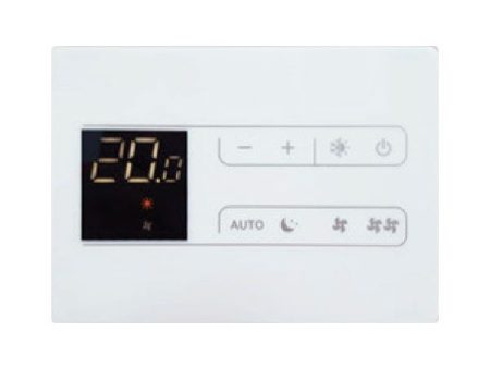 Comando a Muro Innova Smart Touch con termostato e sensore umidità codice EEB649II Bianco For Cheap