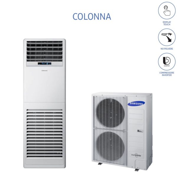 AREA OCCASIONI Climatizzatore Condizionatore Samsung Inverter a Colonna 48000 Btu AC140KNPDEH Trifase R-410 Online now