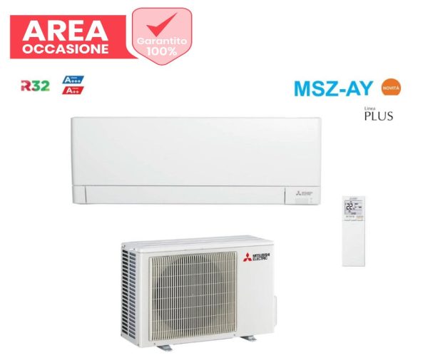 AREA OCCASIONI Climatizzatore Condizionatore Mitsubishi Electric Inverter Linea Plus serie MSZ-AY 9000 Btu MSZ-AY25VGKP R-32 Wi-Fi Integrato A+++ A++ For Discount