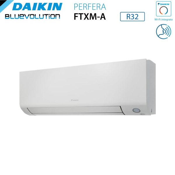 Unità Interna a Parete Daikin Bluevolution Inverter serie PERFERA ALL SEASON 15000 Btu FTXM42A R-32 Wi-Fi Integrato Cheap