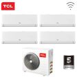 Climatizzatore Condizionatore TCL Quadri Split Inverter serie BREEZEIN 9+12+12+12 con MT3240 R-32 Wi-Fi Integrato 9000+12000+12000+12000 Online now