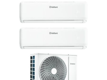 Climatizzatore Condizionatore Vaillant Dual Split Inverter serie climaVAIR PRO 7+9 con VAM1-040A2NO R-32 Wi-Fi Integrato 7000+9000 Hot on Sale