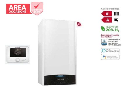 AREA OCCASIONI Caldaia a Condensazione Ariston GENUS ONE+ NET 35 kW Low NOx Wi-Fi Metano Gpl con Sensys di Serie Completa di Kit Scarico Fumi 3301776 Sale