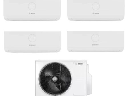 Climatizzatore Condizionatore Bosch Quadri Split Inverter serie CLIMATE 3000i 7+7+7+7 con CL5000M 82 4 E  R-32 Wi-Fi Optional 7000+7000+7000+7000 Supply