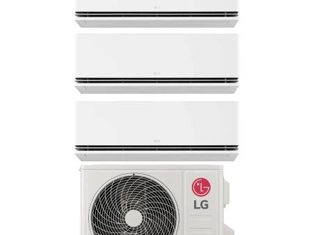 Climatizzatore Condizionatore LG Trial Split Inverter Serie DUALCOOL PREMIUM 9+12+12 con MU3R21 R-32 Wi-Fi Integrato 9000+12000+12000 Online Hot Sale