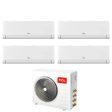 Climatizzatore Condizionatore TCL Quadri Split Inverter serie BREEZEIN 9+12+12+12 con MT3240 R-32 Wi-Fi Integrato 9000+12000+12000+12000 Online now