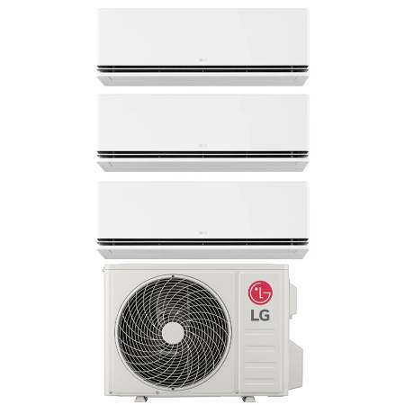 Climatizzatore Condizionatore LG Trial Split Inverter Serie DUALCOOL PREMIUM 9+9+9 con MU3R19 R-32 Wi-Fi Integrato 9000+9000+9000 Cheap