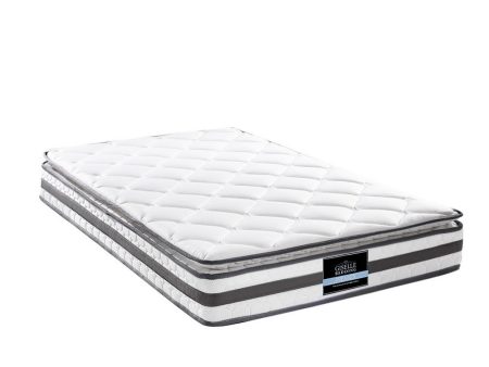 Giselle Bedding 21cm Mattress Pillow Top King Single For Discount