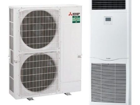 Climatizzatore Condizionatore Mitsubishi Electric Inverter a Colonna 48000 Btu PSA-M140KA + PUZ-M140VKA Con Comando Incluso R-32 Wi-Fi Optional Classe A A on Sale