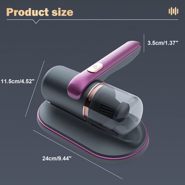 10000pa Handheld Mite Remover Home Bed Mattress Vacuum Sofa Cleaner USB UV-C AU Online