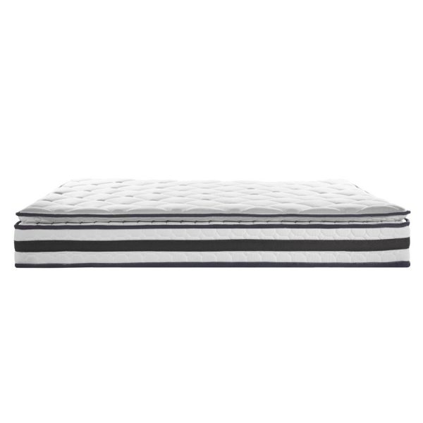 Giselle Bedding 21cm Mattress Pillow Top King Single For Discount