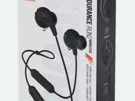 JBL Endurance Run 2 Wireless In-Ear Headphones - Black Supply