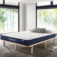 Cool Gel Memory Foam Mattress 5 Zone Pocket Spring - King Hot on Sale