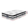 Giselle Bedding 34cm Mattress Euro Top Pocket Spring King Single Hot on Sale