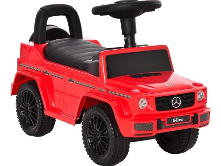 Easycomfort Macchina Giocattolo, Macchina Cavalcabile per Bambini 12-36 Mesi, Mercedes-Benz G350, Rossa Cheap