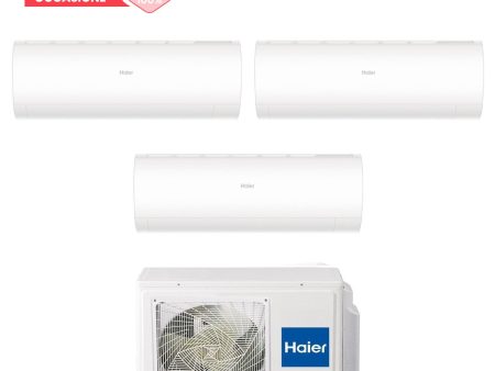 AREA OCCASIONE Climatizzatore Condizionatore Haier Trial Split Inverter serie PEARL 9+9+12 con 3U55S2SR3FA R-32 Wi-Fi Integrato 9000+9000+12000 For Discount