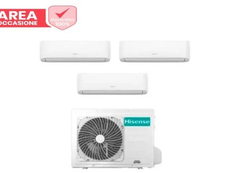 AREA OCCASIONI Climatizzatore Condizionatore Hisense Trial Split Inverter serie HI-COMFORT 9+9+9 con 3AMW62U4RJC R-32 Wi-Fi Integrato 9000+9000+9000 For Cheap